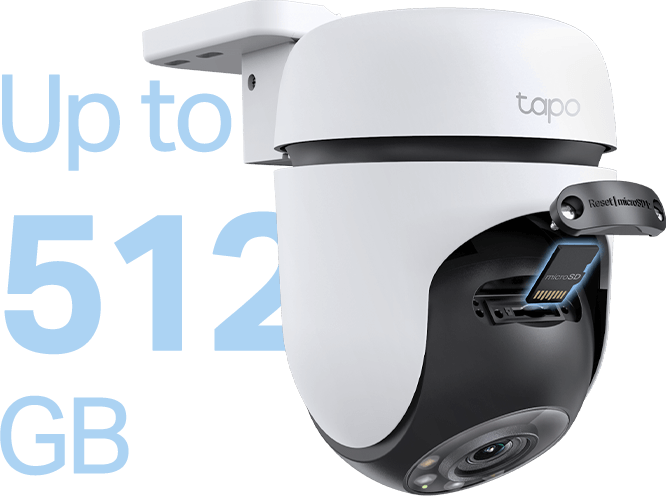 TP-Link Tapo C510W 2K Outdoor Pan/Tilt Security Wi-Fi Camera